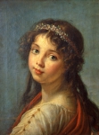 VIGEE-LEBRUN Elisabeth Louis｜娘の肖像