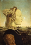 DELLA FRANCESCA Piero｜バッティスタ・スフォルツァの肖像