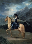 GOYA Francisco de｜マリア・テレサ・デ・ボルボーン・イ・バリャブリガの騎馬像