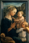 LIPPI Filippo｜聖母子と二人の天使