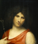 GIORGIONE (Giorgio da Castelfranco)｜矢を持つ少年