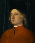 LOTTO Lorenzo｜赤い着物の若者の肖像
