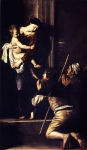 CARAVAGGIO (Michelangelo Merisi)｜ロレートの聖母（巡礼者の聖母）