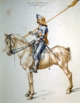 DÜRER Albrecht｜馬上騎士