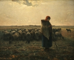 MILLET Jean-François｜羊飼いの少女