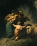 MILLET Jean-François｜羊の群れの帰還