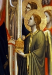 GIOTTO DI BONDONE｜オンニサンティの聖母（部分）