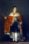 GOYA Francisco de｜王服を着たフェルナンド7世