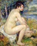 RENOIR Pierre-Auguste｜風景の中の裸婦