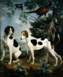 DESPORTES Alexandre-Francois｜ルイ14世の犬：ポンペとフロリサン