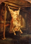 REMBRANDT Harmensz van Rijn｜屠殺された牛（皮をはがされた牛）