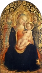 DOMENICO DI MICHELINO｜小真ましき聖母と二天使