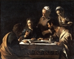 CARAVAGGIO (Michelangelo Merisi)｜エマウスの夕食