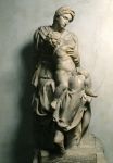 MICHELANGELO Buonarroti｜聖母子（メディチの聖母子）