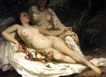 COURBET Gustave｜浴女、あるいは二人の裸婦