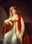 VIGEE-LEBRUN Elisabeth Louis｜ザイール人に扮するジュセッピーナ・グラッシーニの肖像