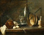 CHARDIN Jean-Baptiste Simeon｜いしもちの干物と台所道具