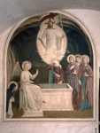 ANGELICO Beato｜墓の前の敬虔な女性達とキリストの復活