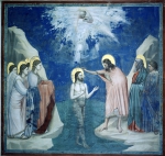 GIOTTO DI BONDONE｜キリスト伝「キリストの洗礼」