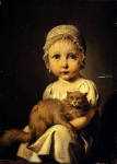BOILLY Louis-Leopold｜ガブリエル・アルノール、作家アントワーヌ・ヴァンサン・アルノールの娘