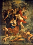 RUBENS Pieter Paul｜マリー・デ・メディシスの誕生、フィレンツェ1573年4月26日