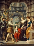 RUBENS Pieter Paul｜アンリ4世のドイツ遠征と王国統治権を女王に預けるアンリ4世、1610年3月20日