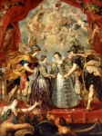 RUBENS Pieter Paul｜アンダイのビダソア川でのフランスとスペインの女王の交換、1615年11月9日