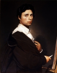 INGRES Jean Auguste Dominique｜24才の時の画家の肖像