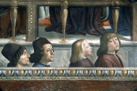 GHIRLANDAIO Domenico｜アシッジの聖フランチェスコの生涯：会則の認可（部分）