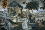 GHIRLANDAIO Domenico｜アシッジの聖フランチェスコの生涯：聖痕
