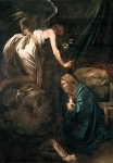 CARAVAGGIO (Michelangelo Merisi)｜受胎告知