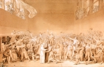 DAVID Jacques-Louis｜テニスコートの誓い、1789年6月20日