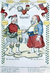 FAIVRE Abel｜フランス大統領ルーベとイギリスのエドワード7世