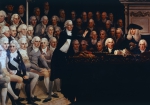 HICEL Karl Anton｜下院で演説するピット、1793年