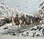 ｜ロシアから撤退するナポレオン、1812年