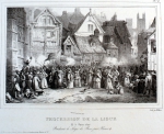 ｜アンリ4世によりパリを包囲されている時行われた旧教同盟の行列、1590年6月5日