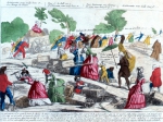 ｜革命1周年の連盟祭の会場へ向かう貴族、1790年7月14日