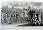 ｜百日天下、1815年5月パリ城外のフェデレを閲兵する皇帝