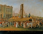 Ecole Danoise｜マリー・アントワネットの処刑、1793年10月16日