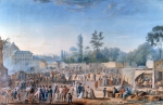 NAUDET Thomas-Charles｜1795年頃のコンコルド広場