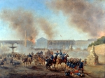 BOULANGER Gustave-Clarence-Rodolphe｜コンコルド広場に到着するベルサイユ軍、1871年5月