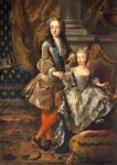 TROY Jean Francois de｜ルイ15世とスペイン王女マリアナ・ヴィクトリア