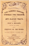 ｜奴隷制度反対論文、1853年