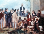 TAYLOR｜アメリカの奴隷の競売風景、1852年