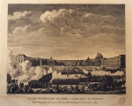 ｜国王は家族と共にパリに戻ることを約束し、それをヴェルサイユ宮殿の前で空砲を打ち上げ喜ぶ民衆、1789年10月6日
