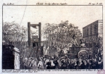 ｜処刑されるシャルロット・コルデー、1793年7月17日