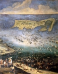 Ecole Francaise｜レ島の包囲の撤退、1627年11月8日