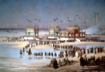RIOU Edouard｜ポート・サイド（エジプト）に於ける運河の開通式、1869年11月17日