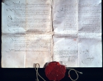 ｜アンリ2世とフェリペ2世との間に交わされた相方の署名