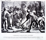 ｜ウィッテンベルクの広場で教皇の破門状を火中に投げずるルター